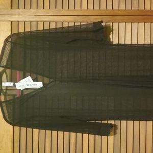 NWT La Moda Mesh Swim Coverup